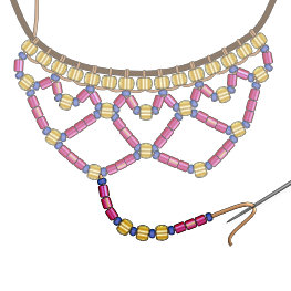 Miyuki 5/0 Necklace Instructions